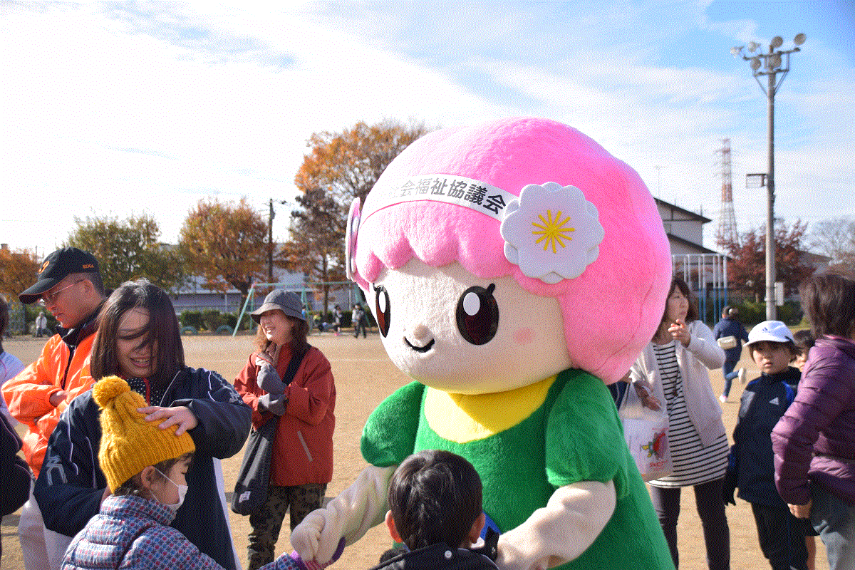 社会福祉協議会マスコットももちゃん