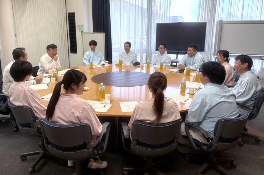 R7市長がたずねる ヤマザキビスケット様座談会