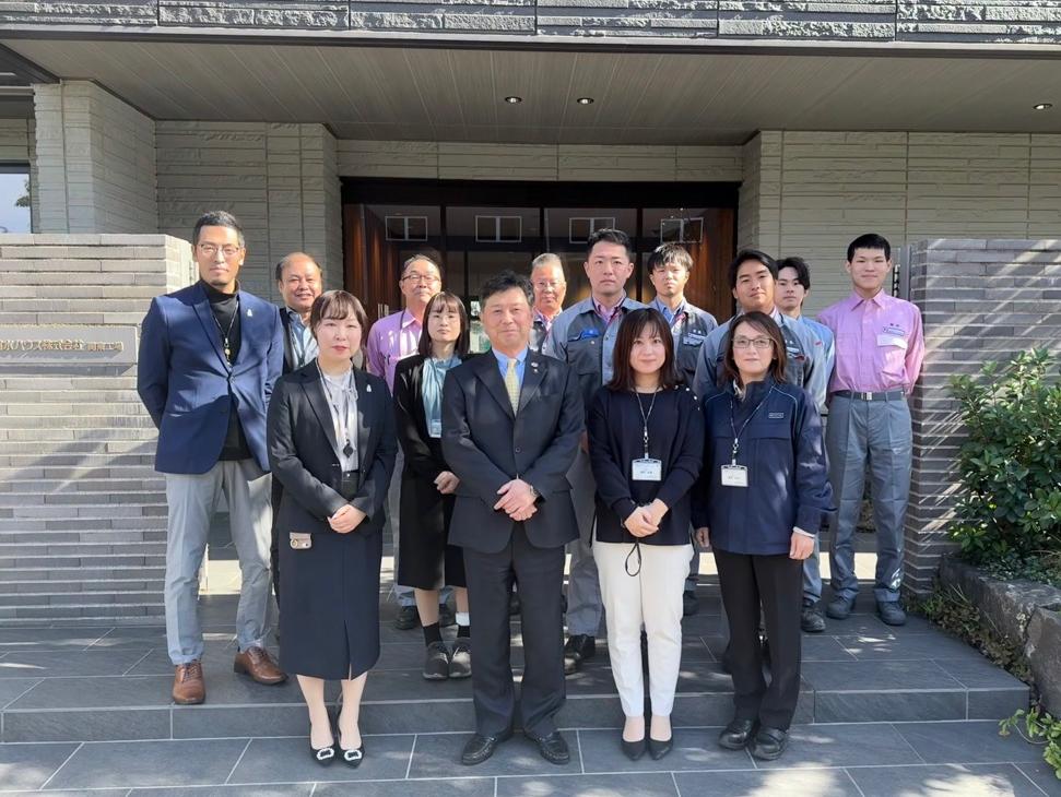 市長がたずねる 積水ハウス 集合写真