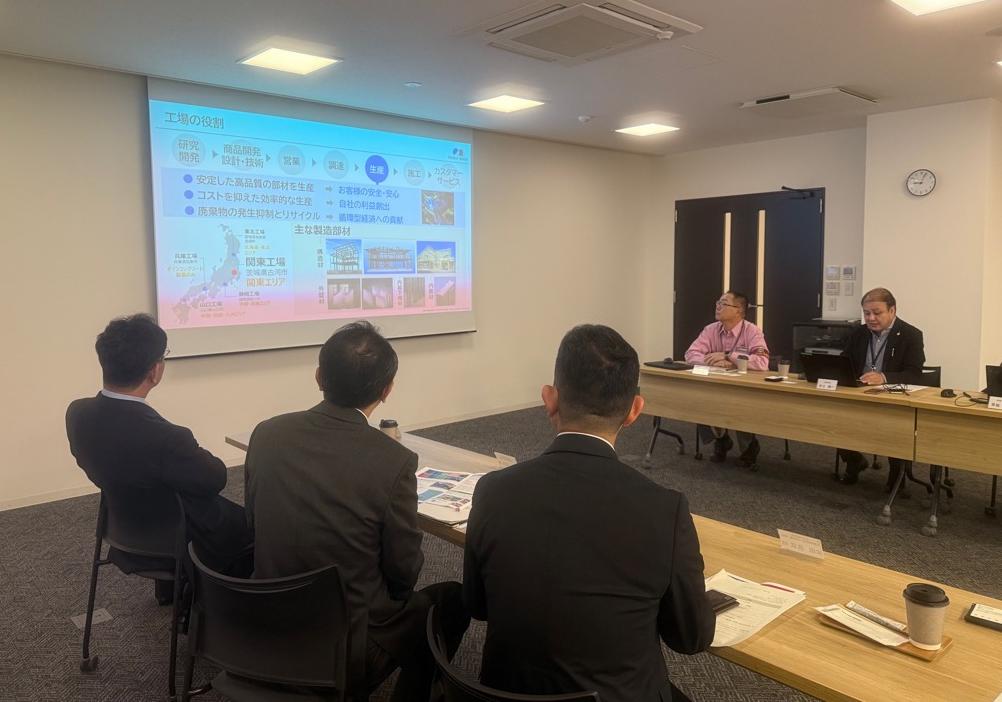 市長がたずねる 積水ハウス 見学2