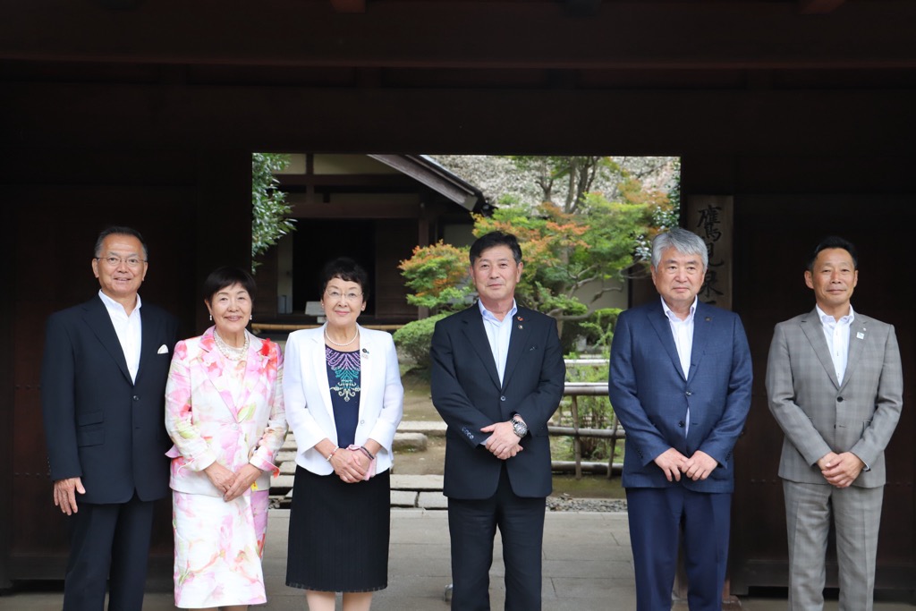 鷹見泉石記念館の見学写真