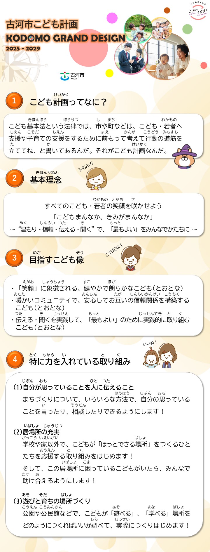 こども用こども計画HP
