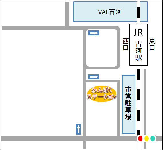 広場アクセス地図