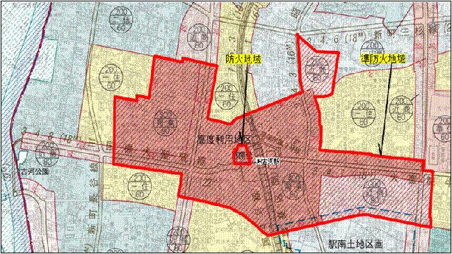 指定区域図