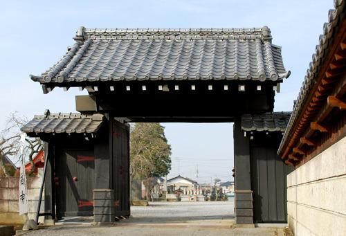 旧土井家江戸屋敷表門(正定寺黒門)