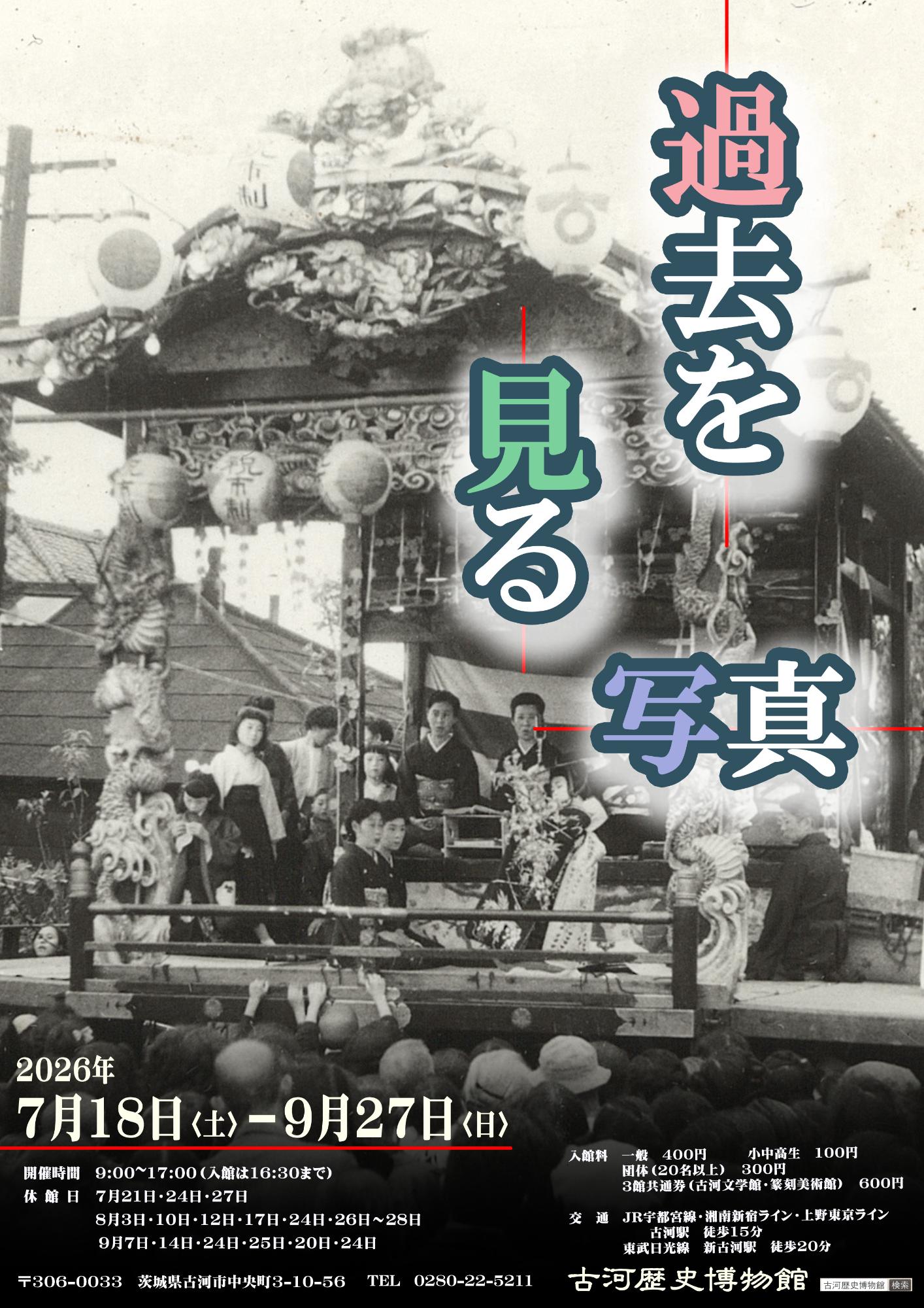 過去を見る写真 ポスター