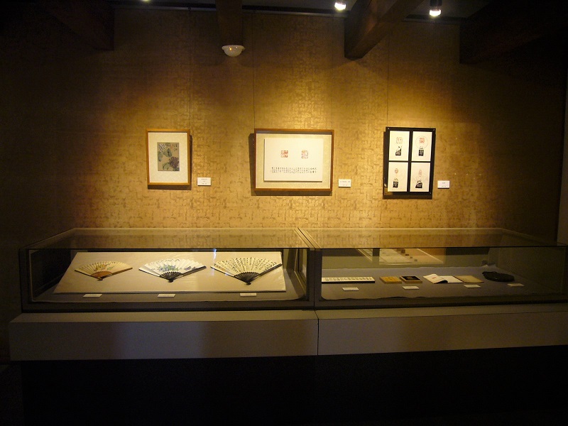 令和4年度企画展 生井子華の篆刻展 展示風景2