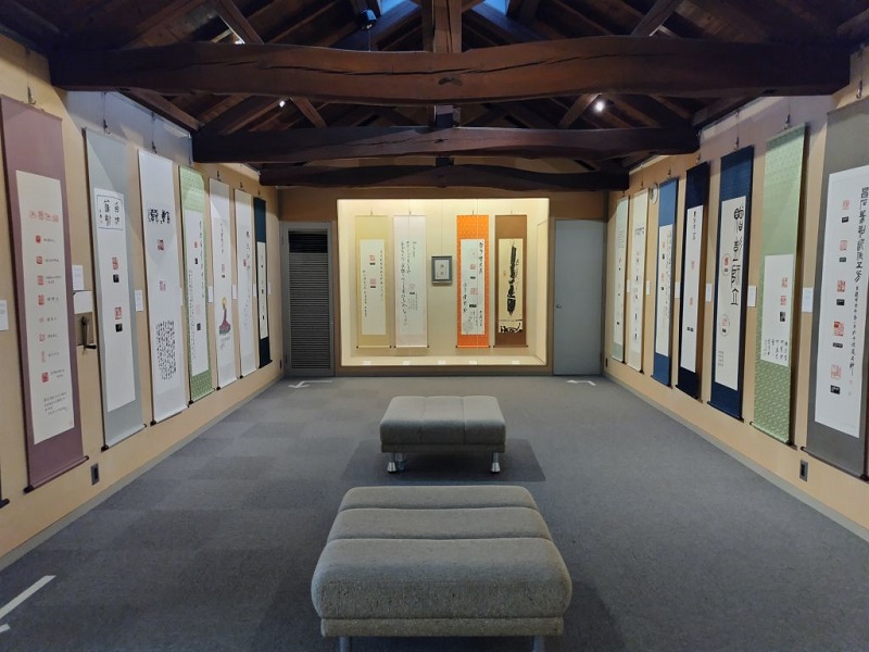 第15回日本篆刻家協会役員展 展示風景1