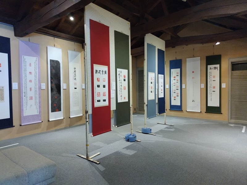 第15回日本篆刻家協会役員展 展示風景2