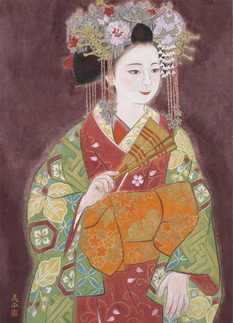 三輪良平「振袖太夫」の画像