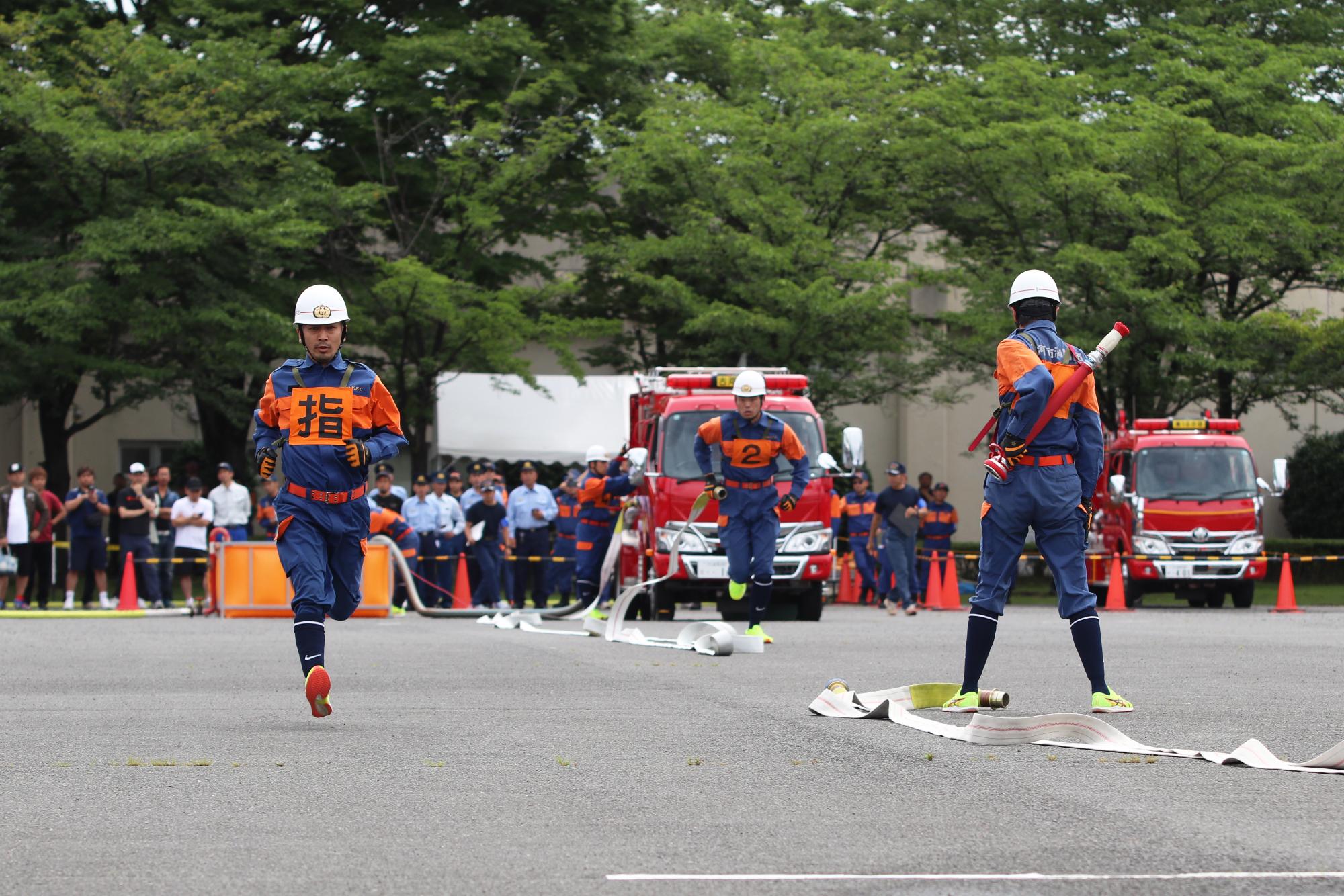 第77回茨城県消防ポンプ操法競技大会県西地区大会／古河市公式ホームページ