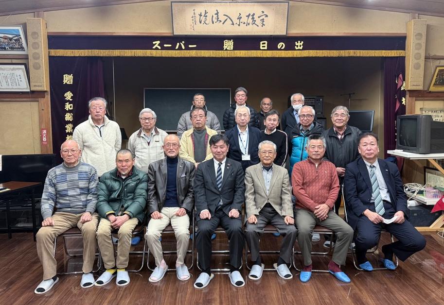 市長がたずねるまちづくり 集合写真