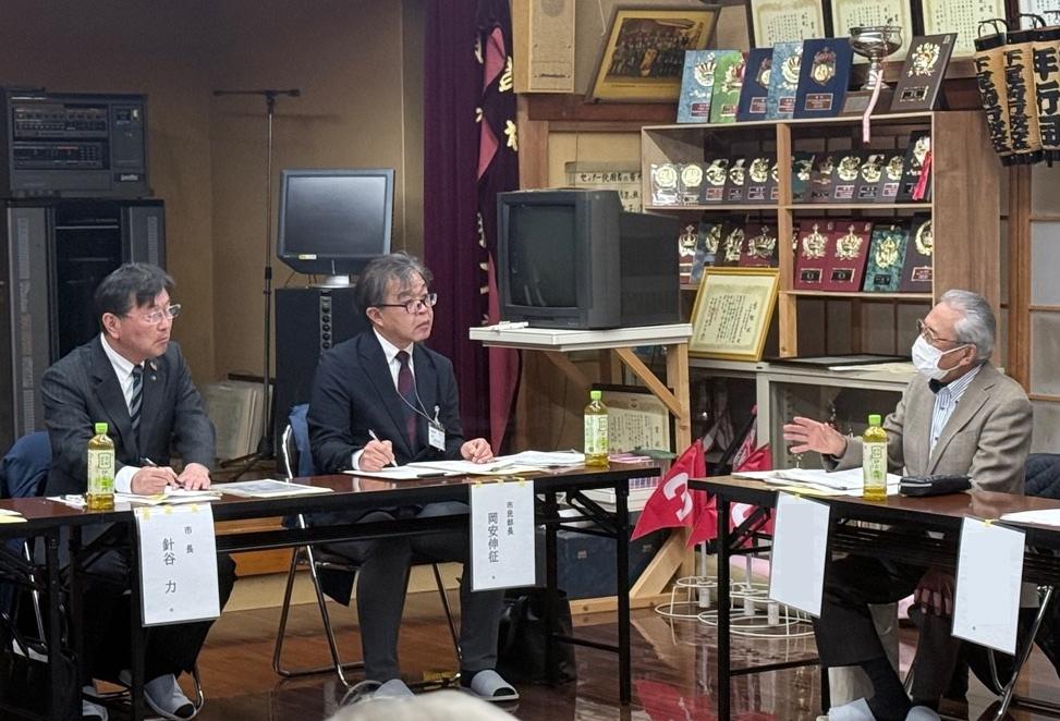 市長がたずねるまちづくり 意見交換3