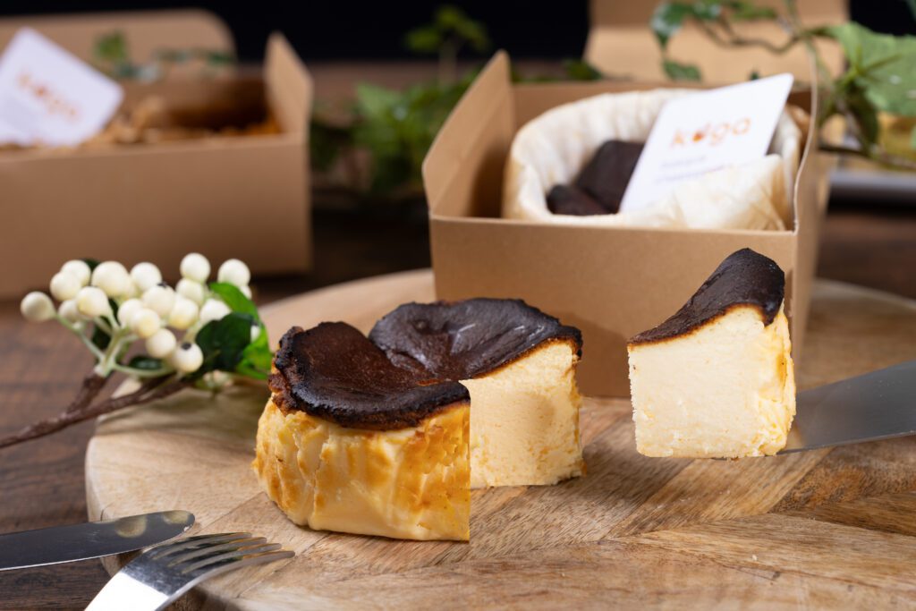 こが卵のバスクチーズケーキ