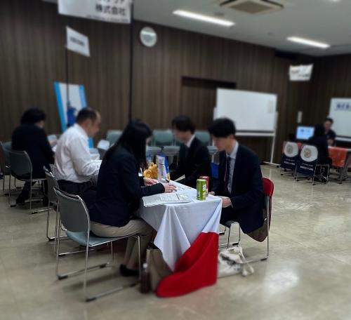 合同企業説明会当日の様子