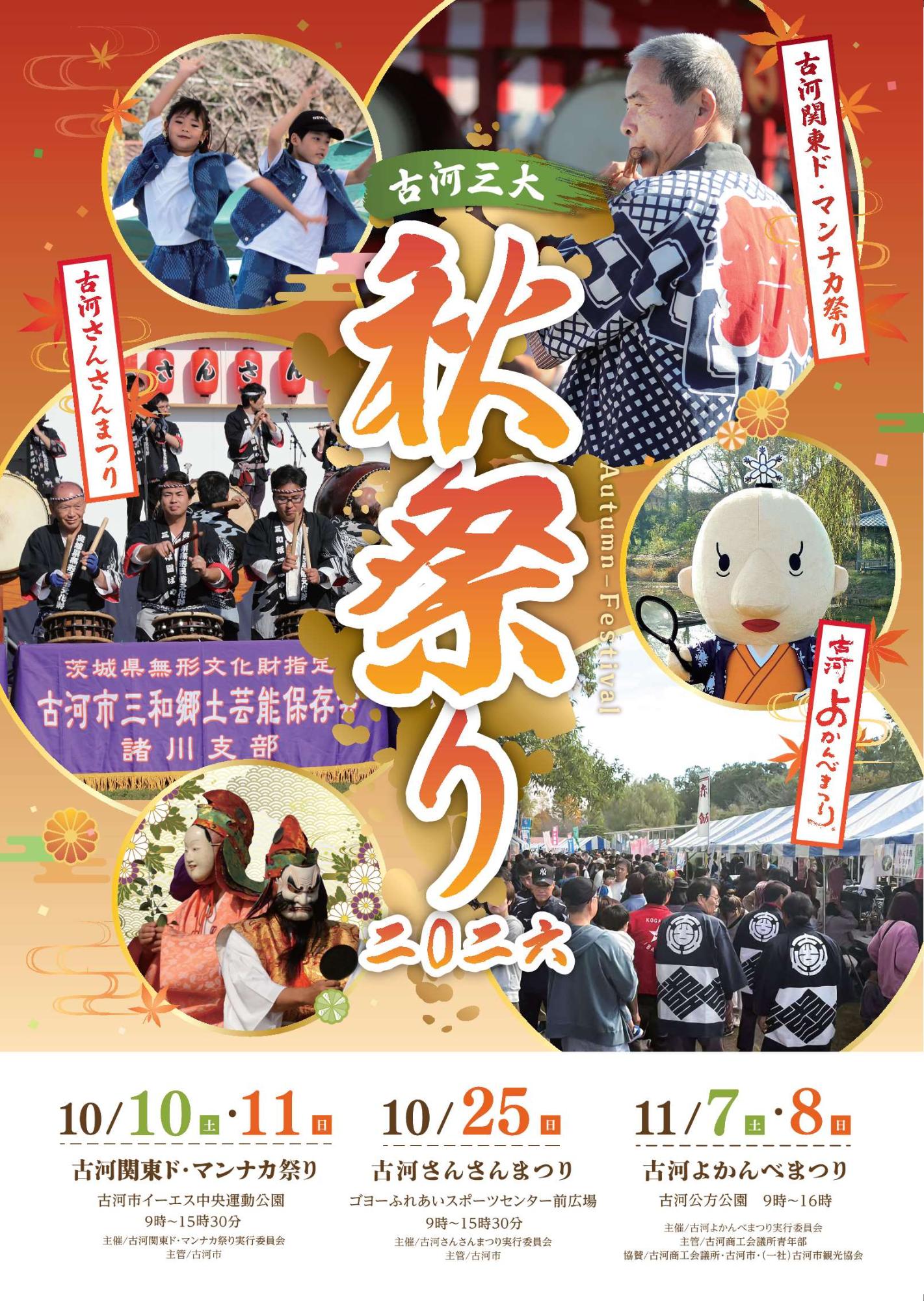 古河三大秋祭り2026