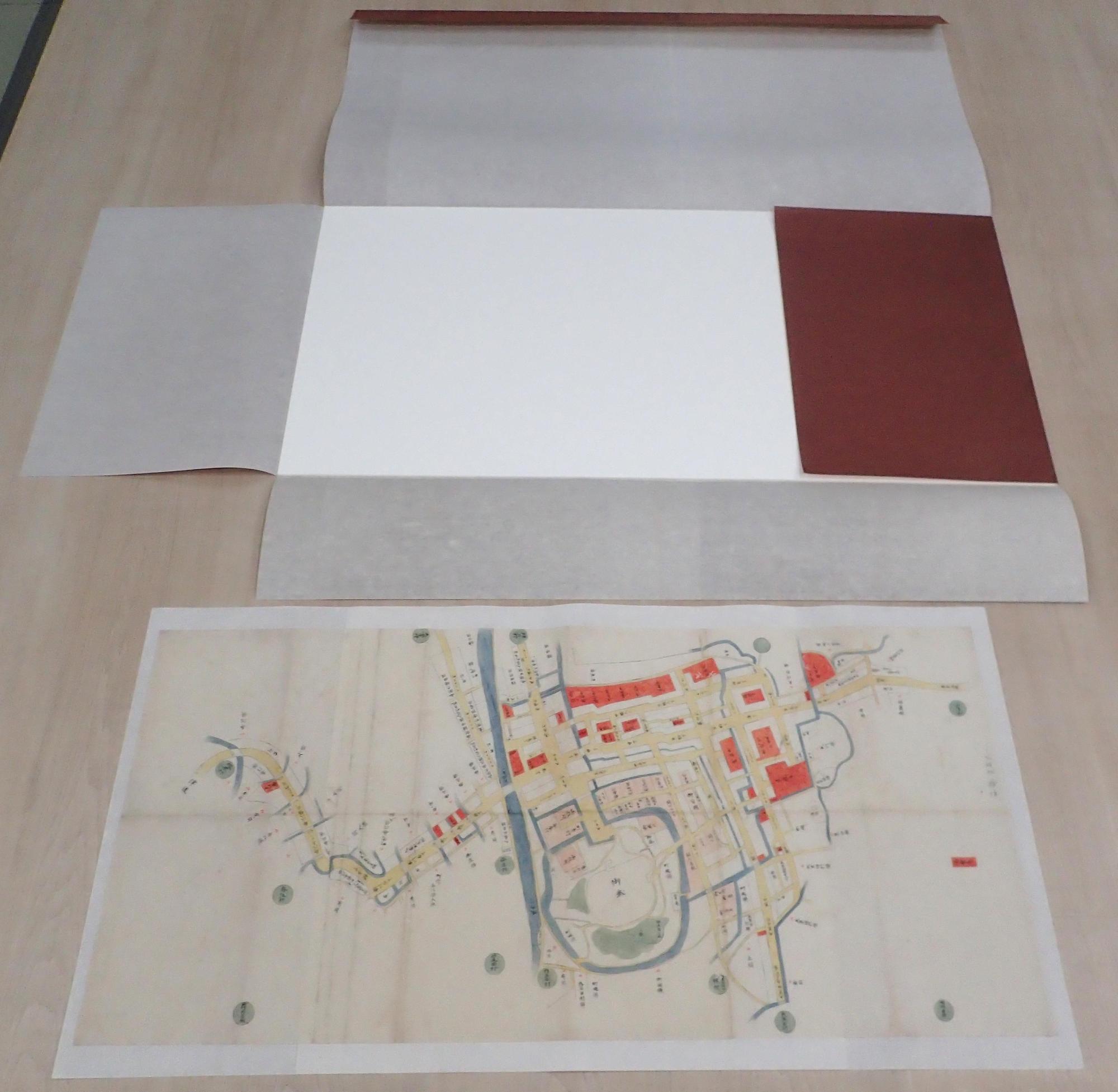 【修理後】伊勢松坂城下図