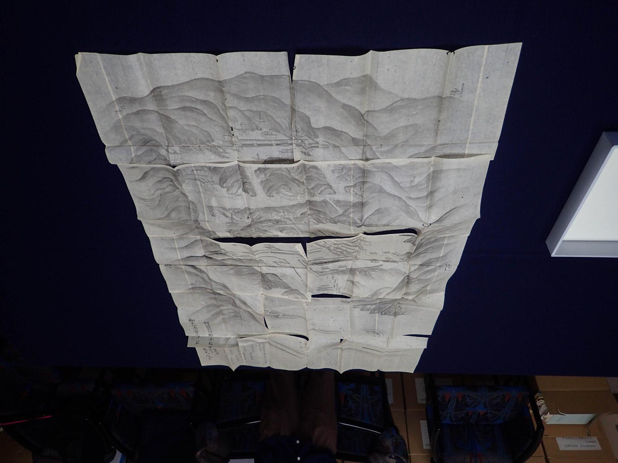 【修理前】金毘羅山図