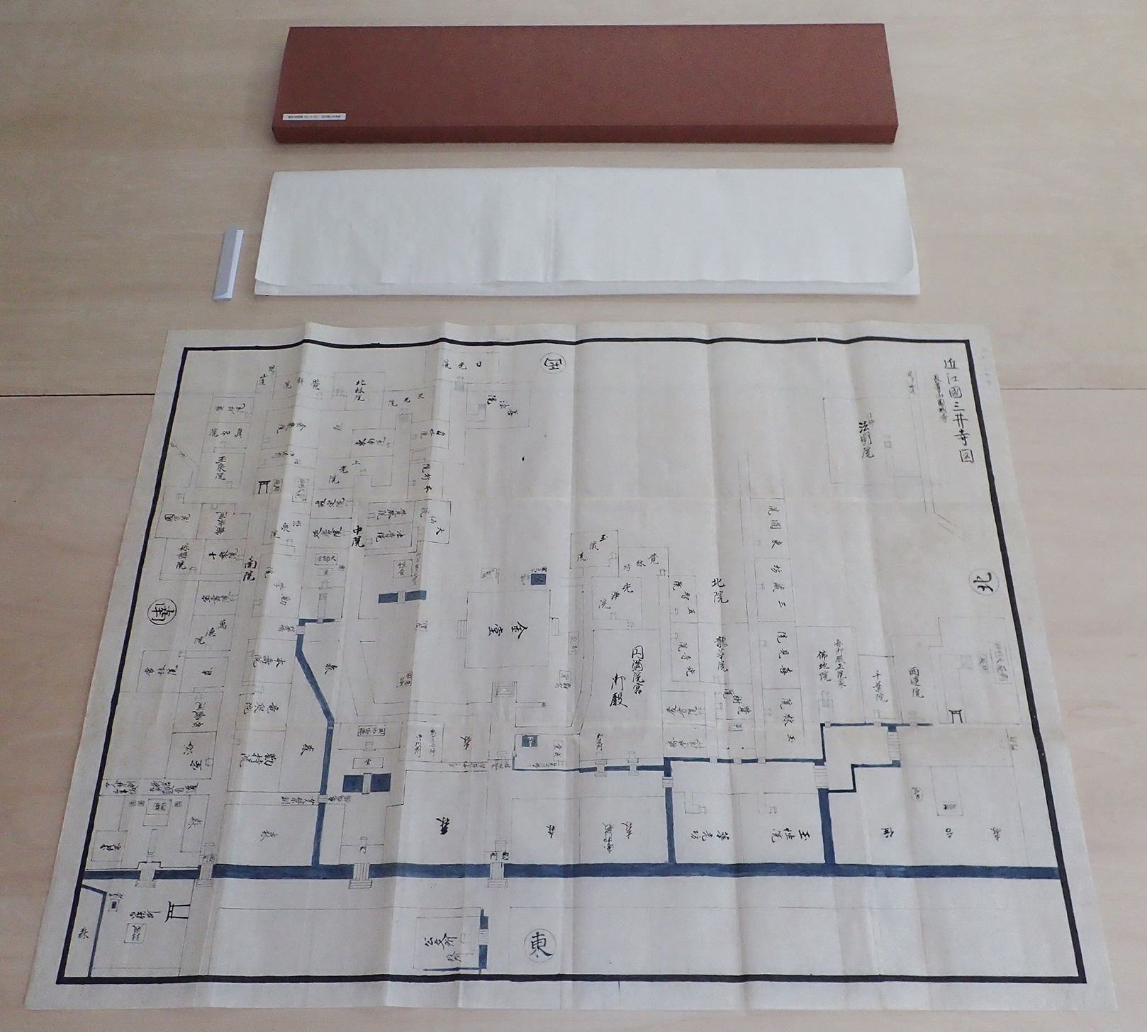 【修理後】近江国三井寺図