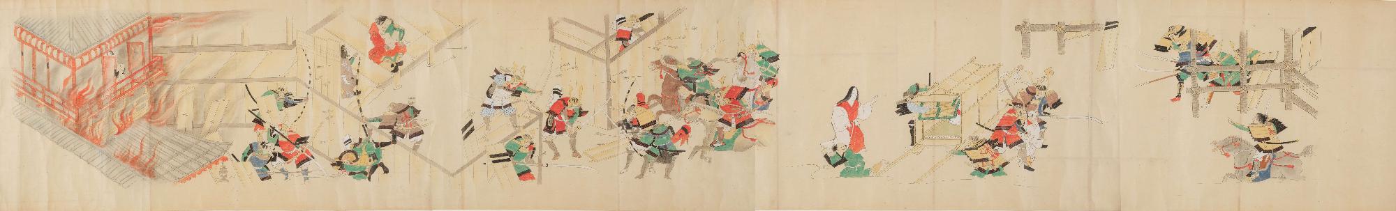 結城合戦絵詞 模本（古河歴史博物館所蔵）