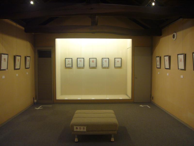 第9回毎日展篆刻会展 展示風景1