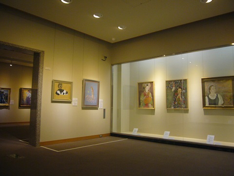 日展作家の絵画展展示風景3