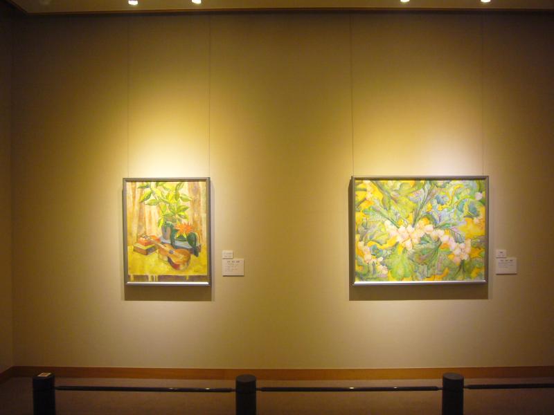 第14回古河の絵画美術展1期展示風景写真