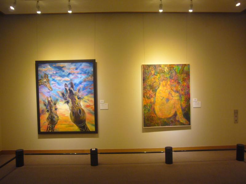 第14回古河の絵画美術展2期展示風景写真1