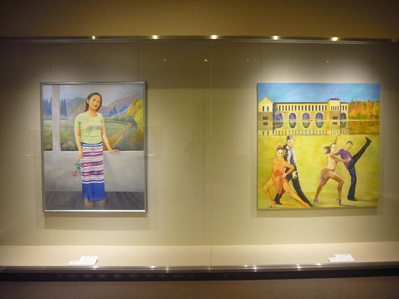 第15回古河の絵画美術展 1期 展示風景写真1