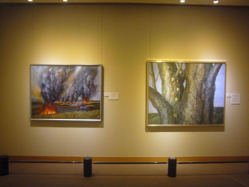 第15回古河の絵画美術展展示風景写真1