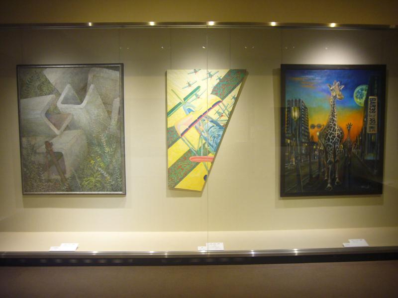 第15回古河の絵画美術展展示写真風景3