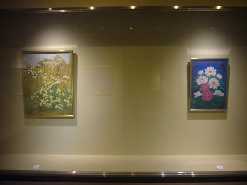 茨城県美術展覧会令和7年度古河市出品者作品展2期展示風景写真3（日本画）