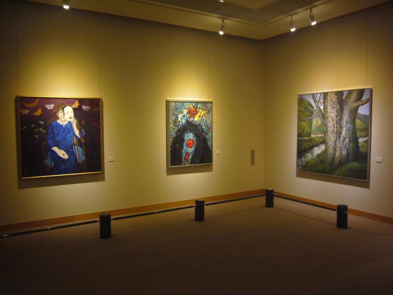県展2期展示風景1