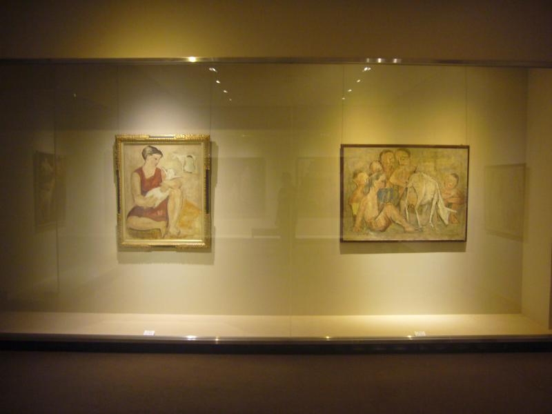 古河市ゆかりの作家たち2 展示風景写真1