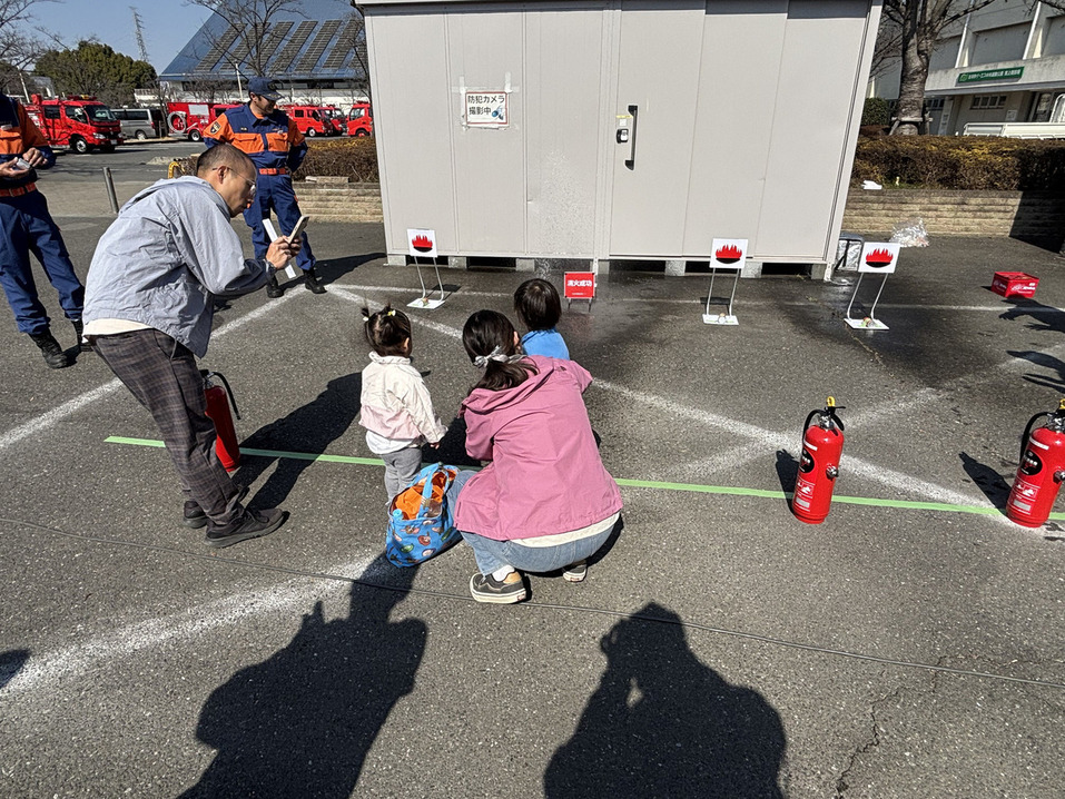 水消火器体験