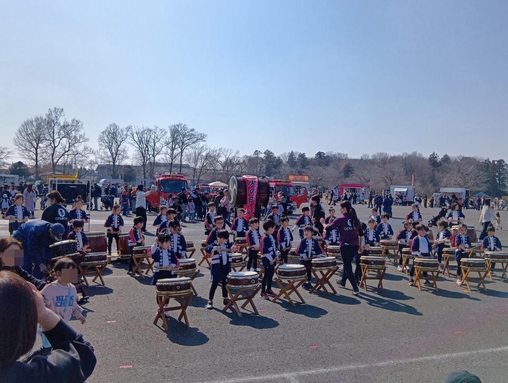 幼年消防隊様の可愛らしい演奏